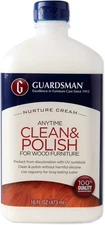 Guardsman Clean & Polish 16 Ounce (Pack of 1), Cleaning Cream, Woodland Fresh 