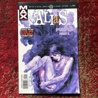 Alias #24 Jessica Jones Meets Killgrave Key Issue 2003 MAX Marvel Comics XLNT