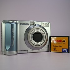 Canon Digital Camera PowerShot A10 1.3MP Silver Tested