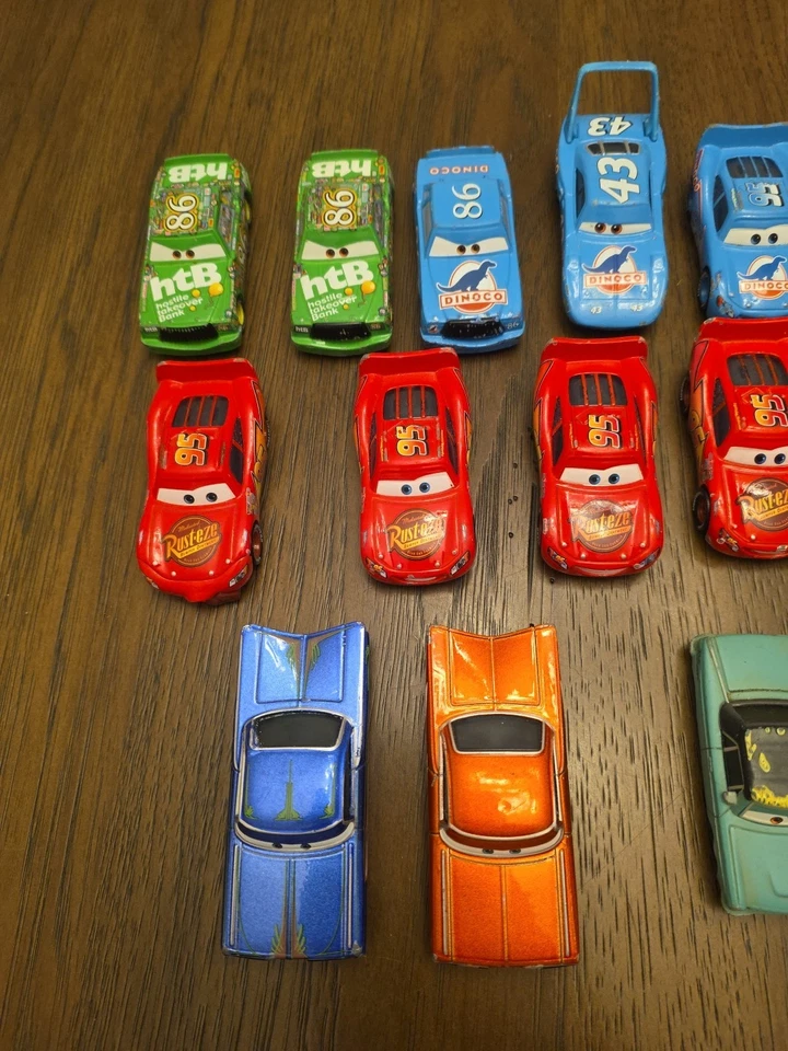 Disney Pixar Cars Diecast Lot of 19 Variety of Vehicles Lightning McQueen - Image 2 of 4