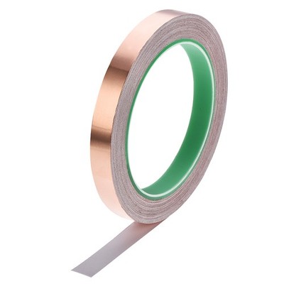 12mm Kupferfolienband Abschirmband für EMI EMF und RFI Abschirmung Klebeband 20m