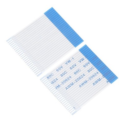 Flexible Flat Cable 30mm 1mm Pitch 24 Pins FPC FFC Flexible Ribbon Cable 5Pcs