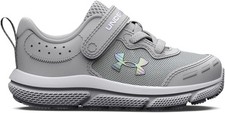 Under Armour Shoes GINF Assert 10 AC Little Girls Sneakers Gray Size 5K