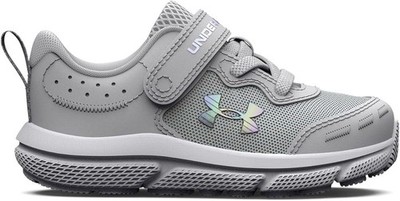Under Armour Shoes GINF Assert 10 AC Little Girls Sneakers Gray Size 5K