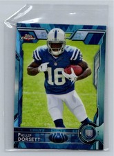 2015 Topps Mini Chrome Blue Hot Box Refractor  Phillip Dorsett 170
