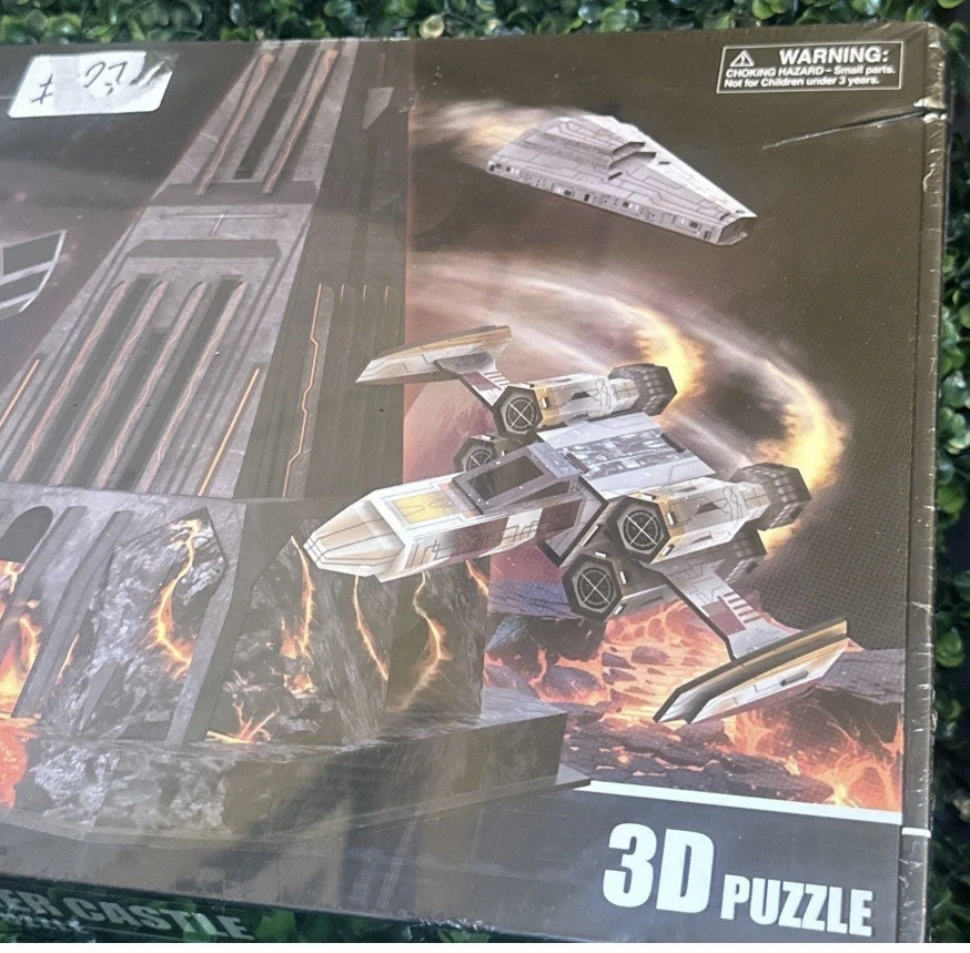 Castillo Darth Vader Castillo 3D Puzzle 131 PIEZAS Gran Hobby Juguete Exhibición NUEVO Foto 3 de 4