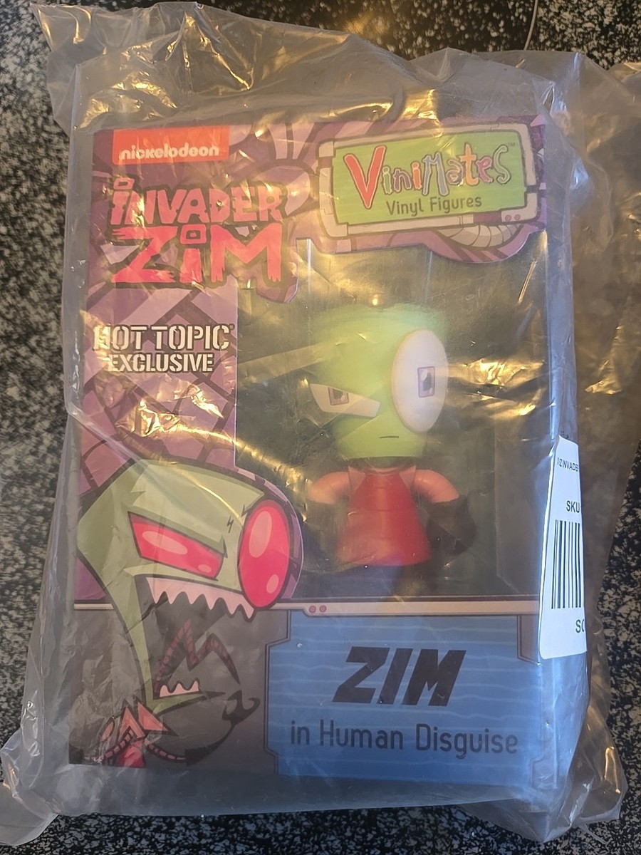 Invader Zim HOT TOPIC EXCLUSIVE NEW ZIM IN HUMAN DISGUISE Invader Zim HOT TOPIC EXCLUSIVE NEW ZIM IN HUMAN DISGUISE
