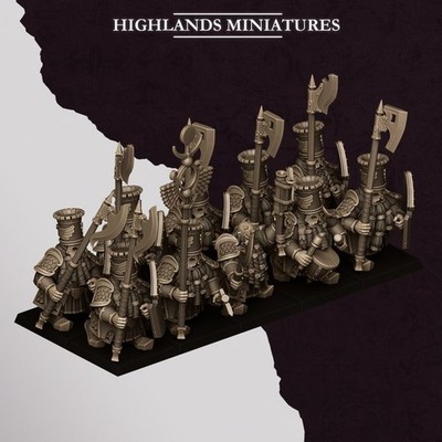 x10 Sons of Marduk Heavy Guard - Highlands Miniatures 28mm