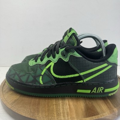 Nike Air Force 1 React Naija Nigeria Black & Green Men s Size 7 CW3819-001