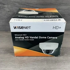 Hanwha Wisenet HCV-7010R Open Box 4mp Indoor Dome IP Camera