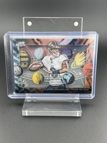 2025 Topps Cosmic Chrome Lamar Jackson Base (RAW)