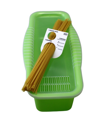 Microwave Pasta Cooker Quick Spaghetti Macaroni No Mess BPA-Free Easy Bowl