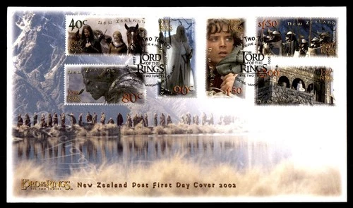 Mayfairstamps New Zealand FDC 2002 the lord of the rings First Day Cover aax_427