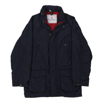 Conte Of Florence Jacket - Large Navy Nylon