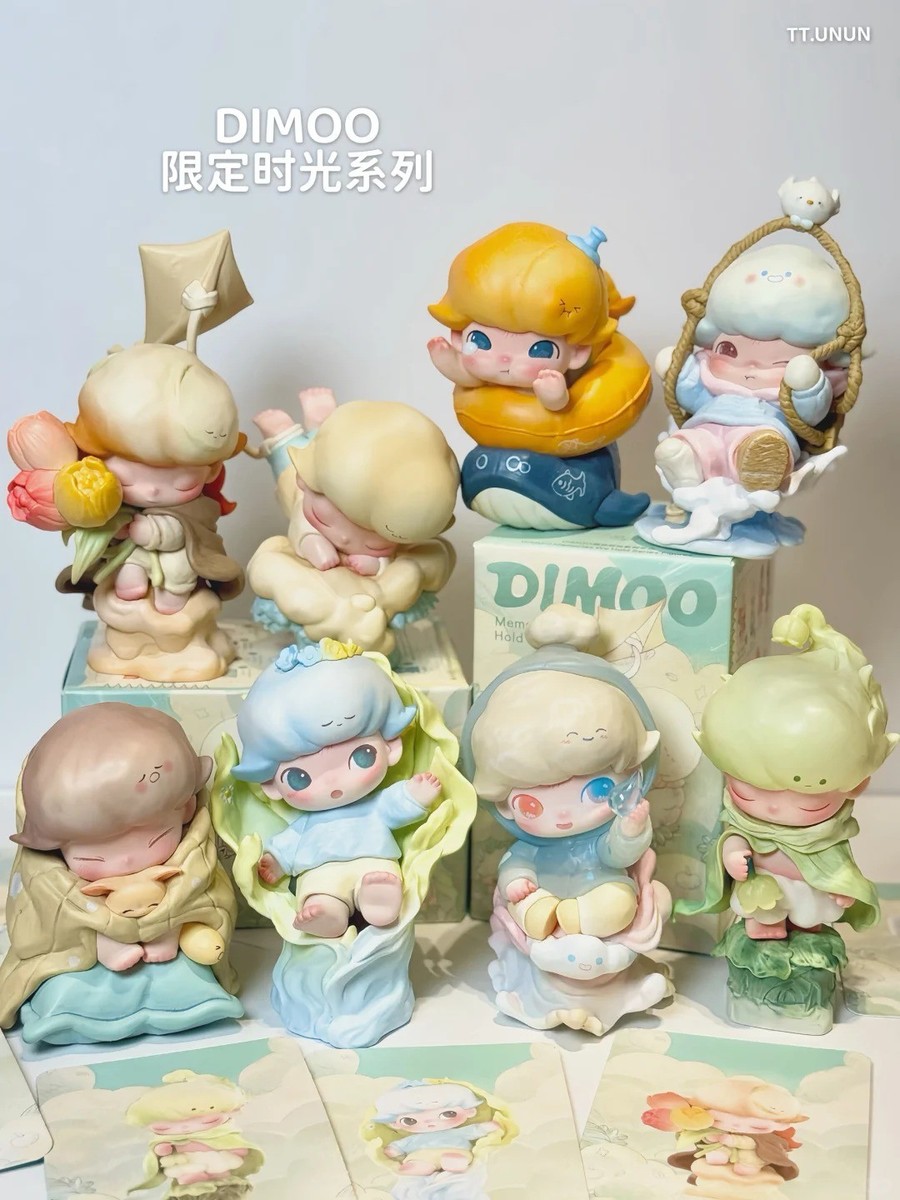 吉*可様 DIMOO Memories We Hold シリーズ 4点セット Authentic DIMOO Memories We Hold Series Blind Box Figures Toys New