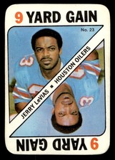 1971 Topps Game Inserts #23 Jerry LeVias Houston Oilers NR-MINT