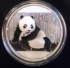 2015 Chinese Mint Panda Bamboo Temple Rare US Bullion-0.999 Silver 1 Oz Art Coin