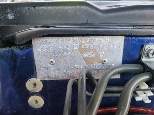NISSAN NAVARA SIDE STEP/SKIRT D22, ASSY, FACTORY, DUAL CAB, 12/97-08/15 GENUIME - Picture 12 of 12