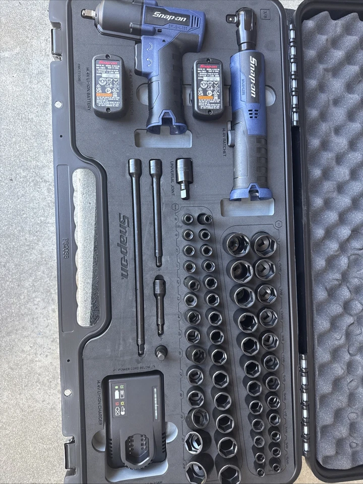 Для Snap On инструменты новый 262CTSS01FMBA 62pc удара пены набор идти.синий - Изображение 3 из 4