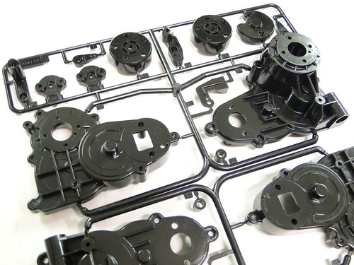 NUEVO TAMIYA SUPER CLODBUSTER CLOD BUSTER Partes B Caja de engranajes X2 BULLHEAD TC8 - Imagen 2 de 3