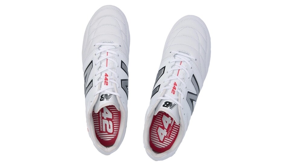New Balance 442 v2 Pro HG WT2 MS41HWT2 WHITE Width 2E Soccer Shoes Men's Women's New Balance 442 v2 Pro HG WT2 MS41HWT2 WHITE Width 2E Soccer Shoes Men's Women's