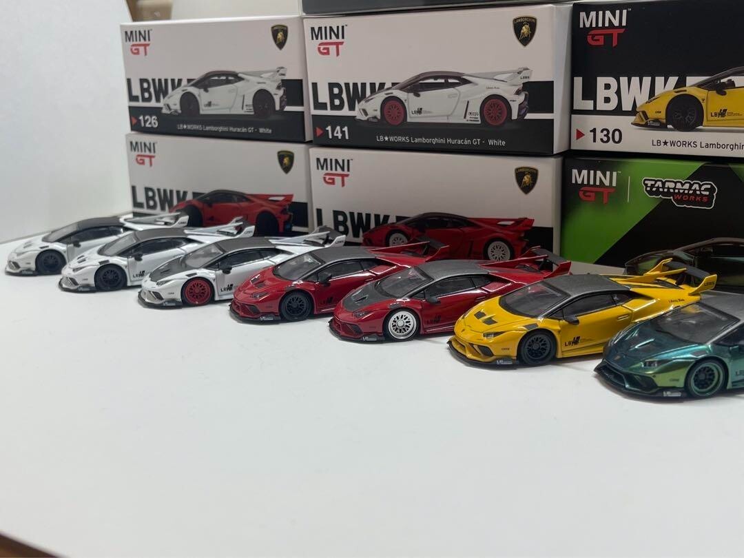 Mini GT Lamborghini Huracan LBWK #PGESQI Mint | eBay