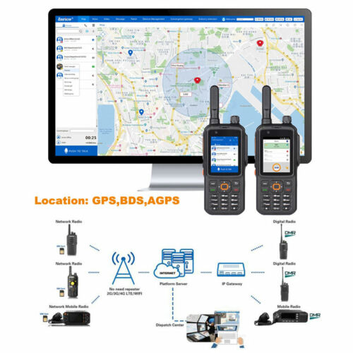 Inrico T368 4G LTE Android Smartphone DMR VHF Mobile Radio PTT Walkie Talkie POC - Bild 9 von 12