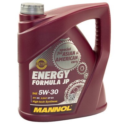 MANNOL Motoröl 5W-30 Energy Formula JP API SN Nissan Mitsubishi Suzuki Toyota Öl