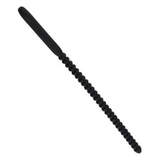 Silicone Penis Plug Metal Urethra Sound Dilator Ribbed-Beads-Dilator-Men