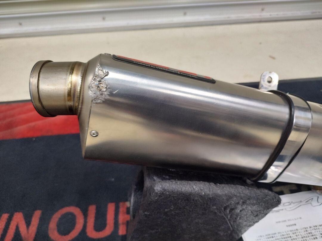 HONDA CBR1000RR SC59 08〜 Yamamoto Racing Titanium Slip On Muffler