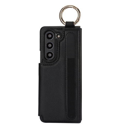 For Samsung Galaxy Z Fold3 4 5 Loop Wallet Pen Holder Leather 2in1 Case Cover - Picture 18 of 53