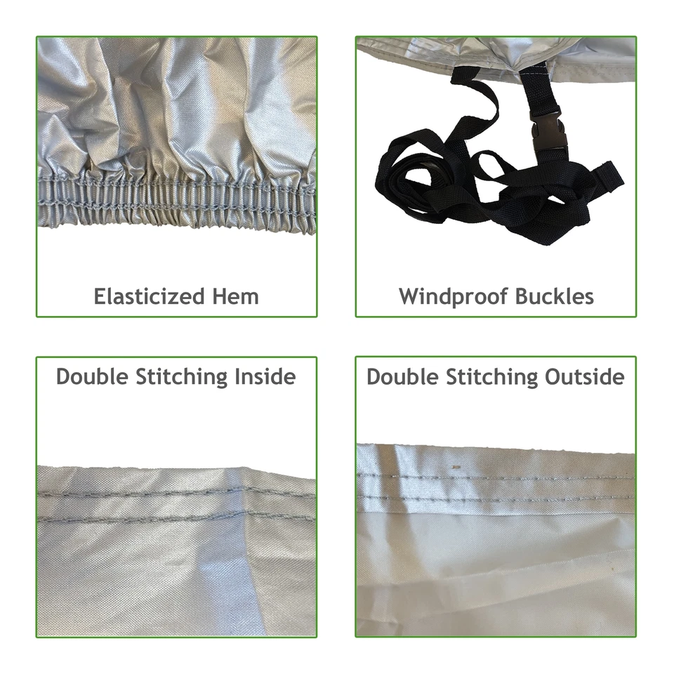 Telo Premium Impermeabile Copri Auto Universale Resistente Elastico 3XL - Immagine 2 di 2