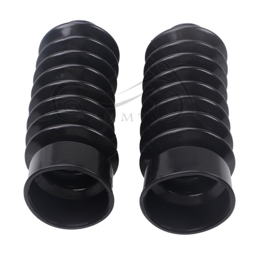 41mm Rubber Fork Boots Gators Covers Fit For Harley Dyna FXDWG Softail