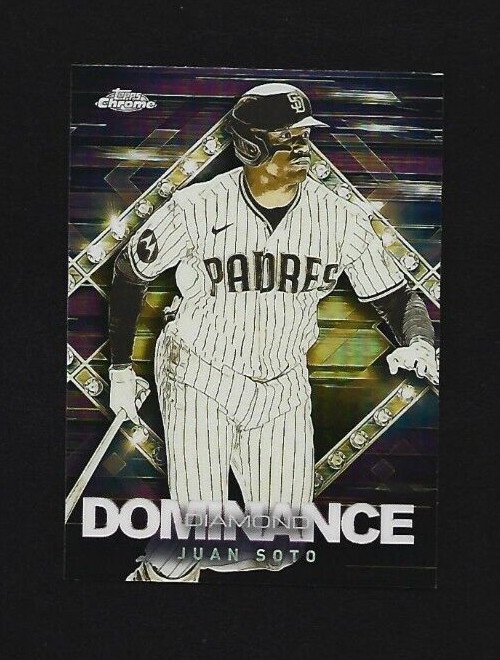 2023 Topps Chrome Update Juan Soto Diamond Dominance DD-10 San Diego Padres