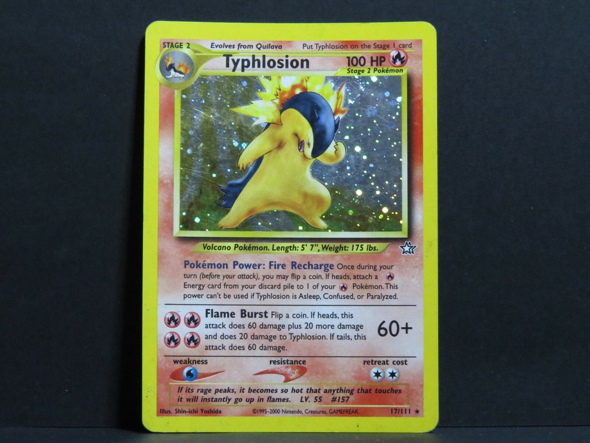 Typhlosion 17/111 - Neo Genesis Pokemon Card (Light Played) | eBay