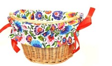 fabric liner bike wicker basket insert fabric cover&nbsp;
