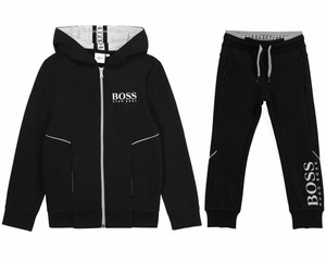 black boss tracksuit
