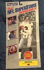 NFL ATLANTA FALCONS CHRIS MILLER #9 SUPERSTAR SILHOUETTE