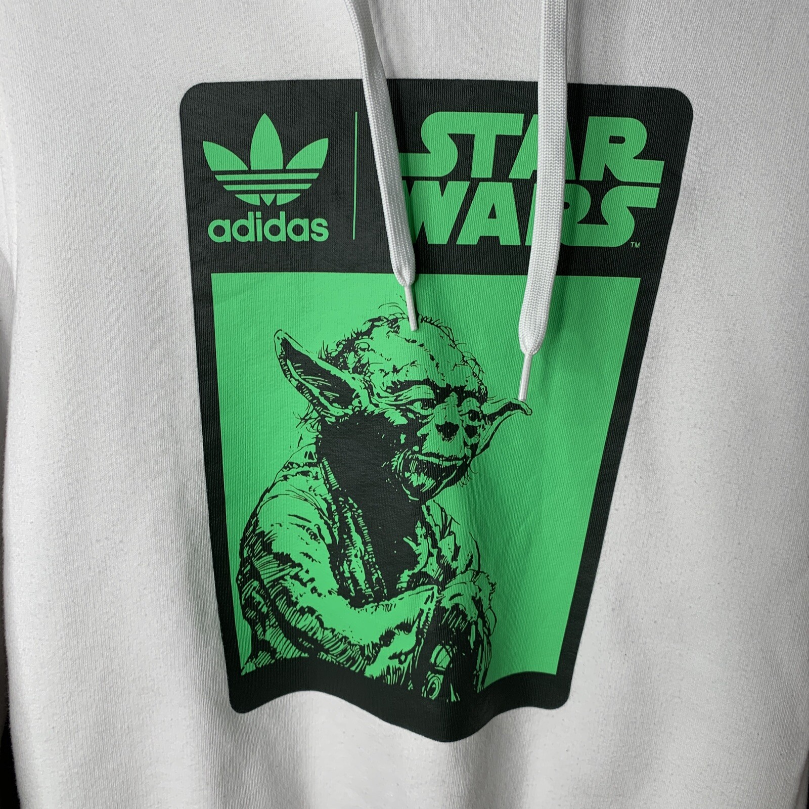 Adidas Star Wars Yoda Box Logo Hoodie 