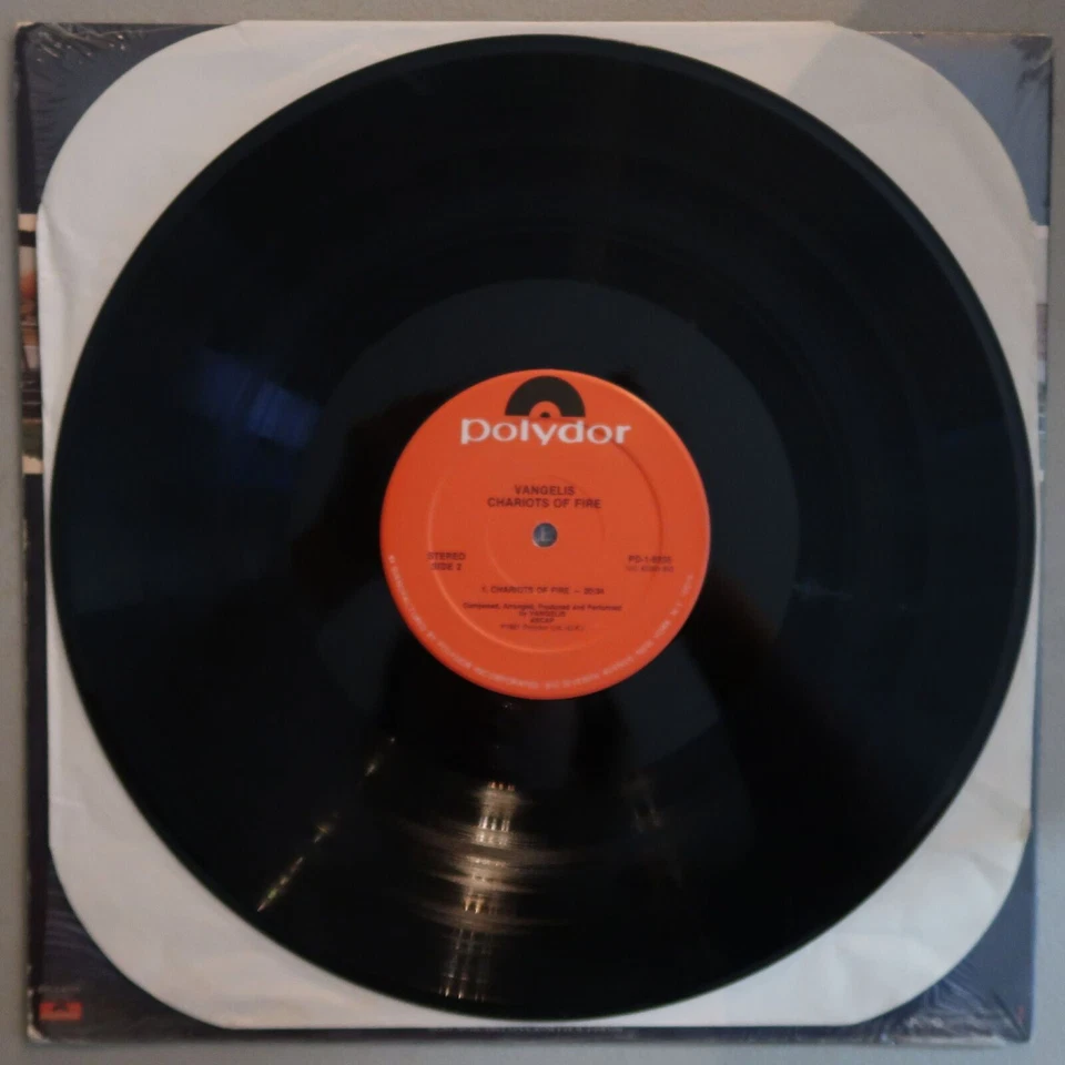 CHARIOTS OF FIRE VANGELIS VINYL LP POLYDOR RECORDS EXC COND 25 W/ SHRINK - Image 4 of 4
