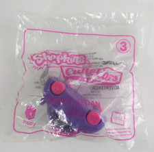 New 2019 Moose Shopkins Cutie Cars 3 Sunny Sedan McDonald's Toy Sealed