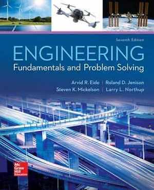 Engineering Fundamentals and Problem - Hardcover, by Eide Arvid R.; - Good