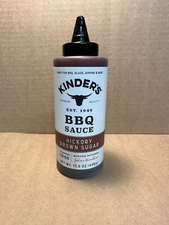 Kinder's BBQ Sauce & Dip Hickory Brown Sugar $1 SHIPPING!!!