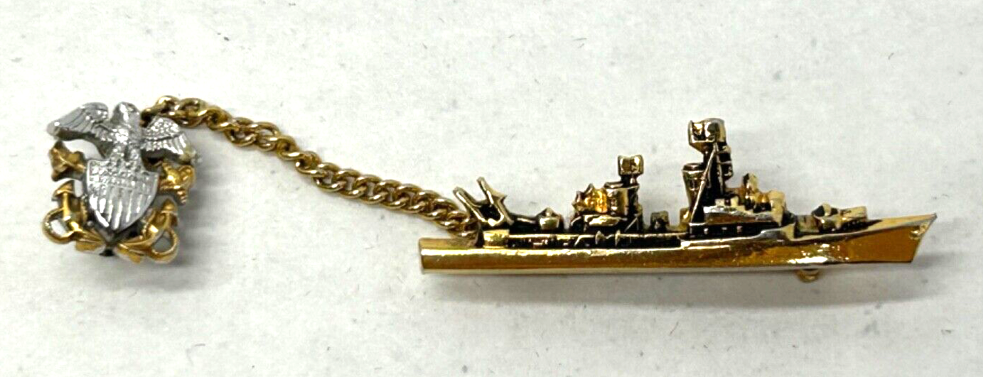 Vintage US Navy Officer Surface Warfare Tie Pin