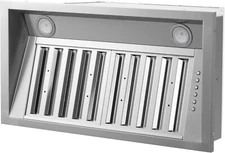 48-inch range Hood Built-in/Insert 48 inch, Stainless Steel Kitchen Vent 600 CFM