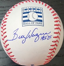 Billy Wagner Autographed Official HOF Baseball Inscribed HOF 25 LOGO Tristar COA