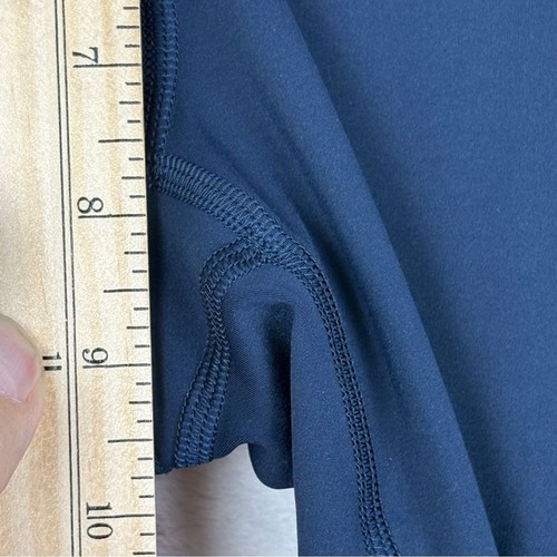 Lululemon Fast and Fre * Crop II 19" * nicht reflektierend True Navy Blue Gr. 4 Legging - Bild 12 von 12