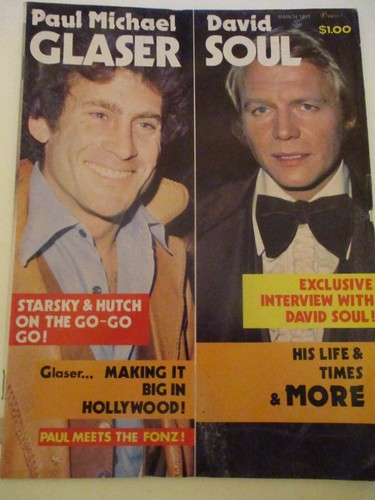 David Soul, Paul Michael Glaser - Starsky & Hutch Magazine 1977