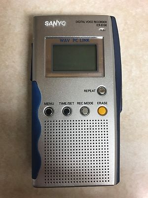 SANYO digital voice recorder ICR-B100 (tested works) 
