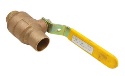 2Pcs 3/8 "NPT Valvola Di Chiusura Mini Ottone Femmina A Maschio - Foto 3